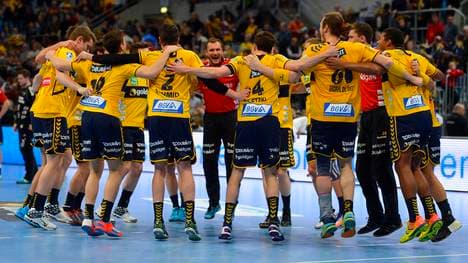 Die Rhein-Neckar Löwen liegen aktuell auf Rang zwei