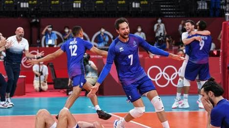 Frankreich ist auch im Volleyball Olympiasieger