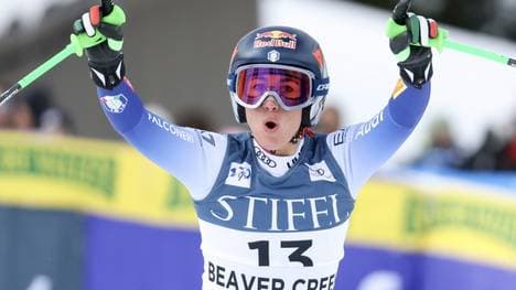 Jubiläumssieg beim Comeback: Sofia Goggia