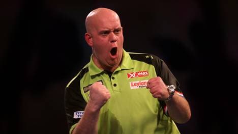 Michael van Gerwen geht als Favorit ins Finale der Darts-WM 