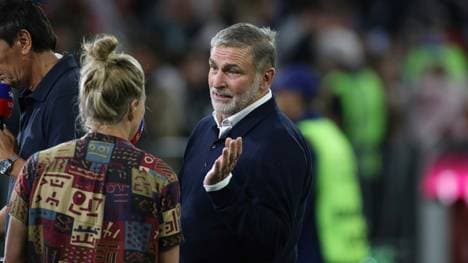 Stefan Kuntz beim Spiel in München