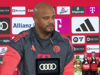 Sportvorstand des FC Bayern Münchens, Max Eberl, und Trainer, Vincent Kompany, geben einen Einblick in die Zukunft von Manuel Neuer. 