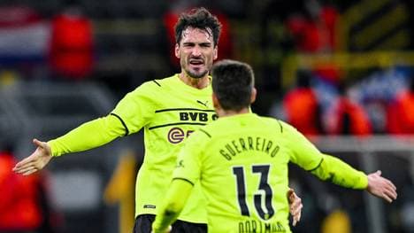 Mats Hummels mit Raphael Guerreiro