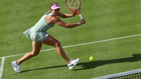 Tatjana Maria in Aktion 