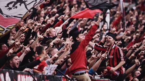 Fans von Bayer Leverkusen