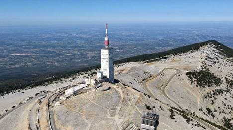 Den Mont Ventoux müssen die Fahrer bei der Tour 2021 gleich zweimal bezwingen