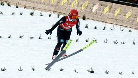 Katharina Schmid beim Heim-Weltcup in Willingen