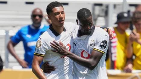 Dortmund (im Bild: J. Bellingham, S. Guirassy) kann gegen Ulsan den Gruppenaufstieg fixieren