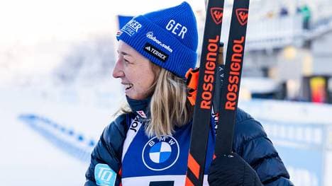 Franziska Preuß gewann in der vergangenen Saison den Gesamtweltcup