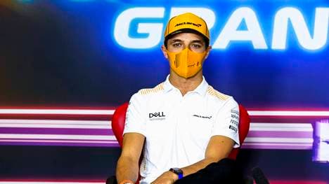 Lando Norris fährt seit 2019 für McLaren-Mercedes in der Formel 1