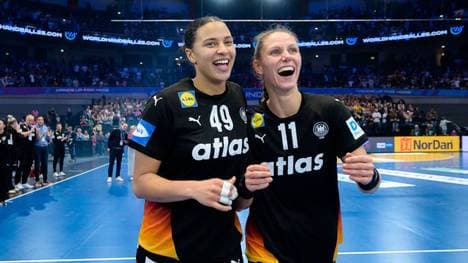 Aimee von Pereira und Xenia Smits sind im Viertelfinale gegen Brasilien gefordert