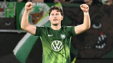 Feiern die Wölfe (im Bild: Jonas Wind) am letzten Spieltag einen Sieg gegen Gladbach?