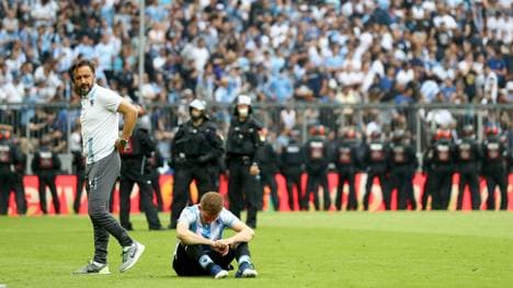 1860 Muenchen v Jahn Regensburg - 2. Bundesliga Playoff Leg 2