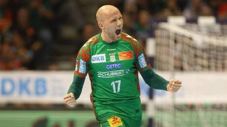 Der SC Magdeburg feiert die deutsche Meisterschaft