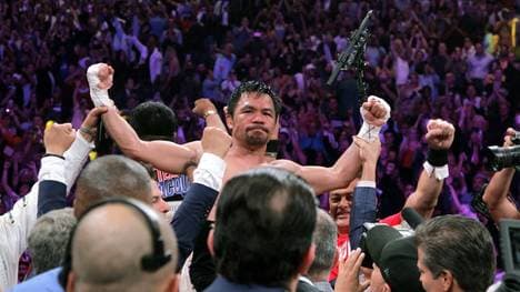 Pacquiao gewann 2019 den WBA-Gürtel im Weltergewicht