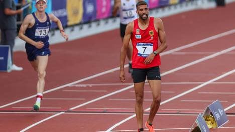 Der deutsche Fünfkämpfer Patrick Dogue