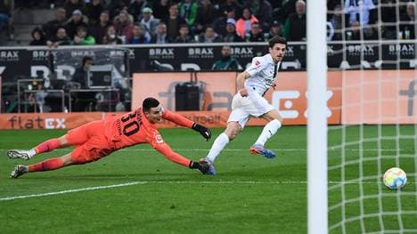 Auch Jonas Hofmann betrieb gegen Werder Chancenwucher