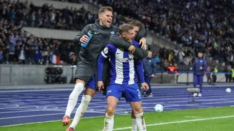 Hertha ringt Heidenheim im Pokal nieder