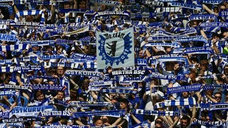 Friedliche Hertha-Fans (Archivfoto)
