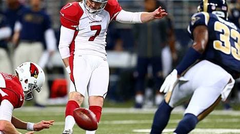 Chandler Catanzaro kickte die Cardinals auf Playoff-Kurs
