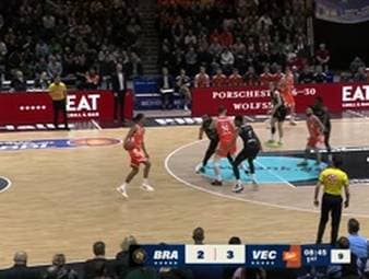 Die BBL-Highlights der Partie Löwen Braunschweig - RASTA Vechta im Video.