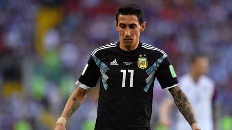 Angel di Maria kam im WM-Finale 2014 nicht zum Einsatz.