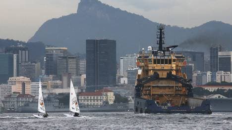 In der Guanabara-Bucht finden 2016 die olympischen Regatten statt
