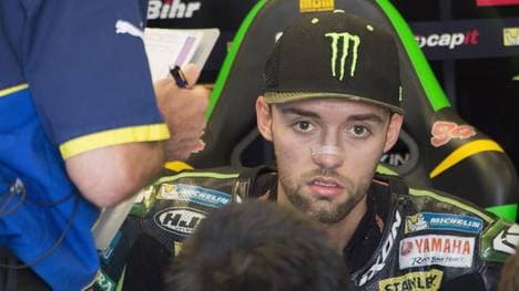 Motorrad: Jonas Folger bricht sich Nase nach Kollision mit Vogel, Jonas Folger testet in Jerez seine neue Maschine in der Moto2 