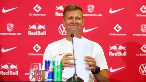 Jesse Marsch wurde am 6. Juli bei einer Pressekonferenz vorgestellt