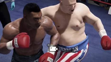 Mike Tyson ließ Eric Esch im Viertefinale keine Chance