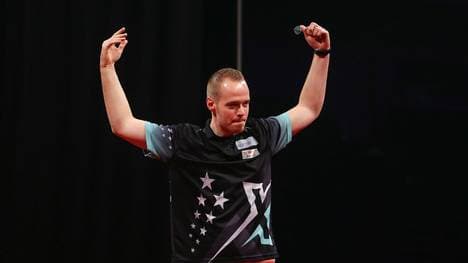 Max Hopp nimmt 2021 zum achten Mal an der PDC-WM teil
