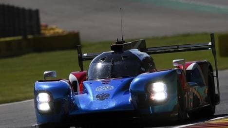 Der BR1-Dallara-AER von SMP lernte in Spa-Francorchamps das Fliegen