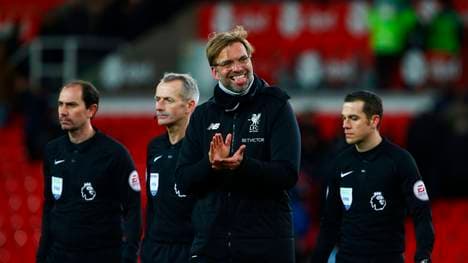 Jürgen Klopp freut sich am Boxing Day auf das Spiel mit seinem FC Liverpool gegen Swansea City