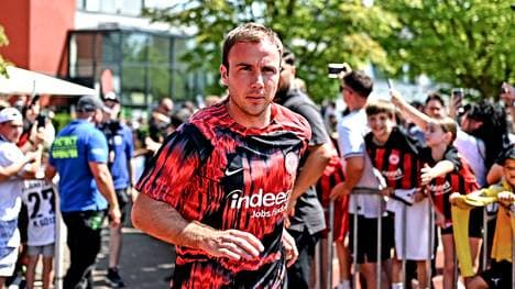 Mario Götze steht in der Vorbereitung besonders im Fokus