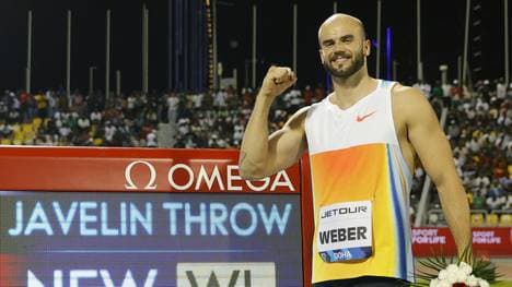 Weltjahresbestleistung für Julian Weber