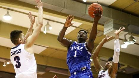 Zion Williamson musste mit den Duke Blue Devils die erste Niederlage hinnehmen
