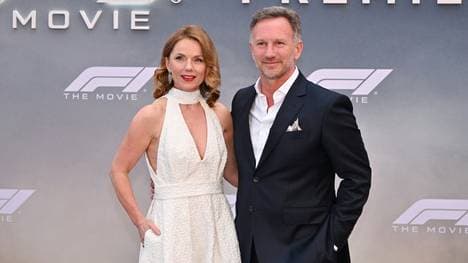 Christian Horner mit Ehefrau Geri Halliwell 