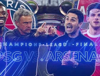 Wer sichert sich im Finale zwischen Paris Saint-Germain und dem FC Arsenal den Titel in der Champions League? Das sind die wichtigsten Daten und Infos zum Endspiel in Budapest.