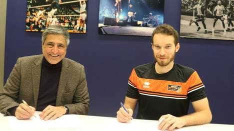 Denys Kaliberda unterschrieb in Berlin