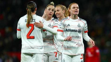Die Bayern-Frauen wollen ins Halbfinale