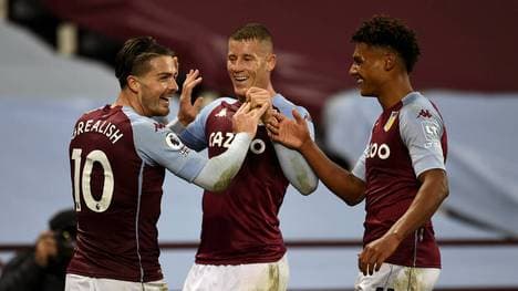 Jack Grealish (l.), Ross Barkley (M.) und Ollie Watkins sind die Leistungsträger bei Aston Villa