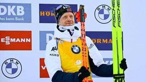 Auf dem obersten Podest fühlt sich Bö am wohlsten