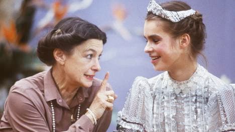 Jutta Müller (l.) bei der Eiskunstlauf-Europameisterschaft 1984 in Budapest mit Katarina Witt, die damals den Titel holte