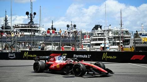 Hamilton im ersten freien Training 