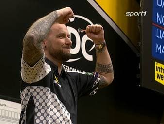 Darts-Talent Maendl-Lawrance scheidet beim German Darts Grand Prix im heimischen München trotz großartiger Leistung gegen den klar favorisierten Danny Noppert aus.