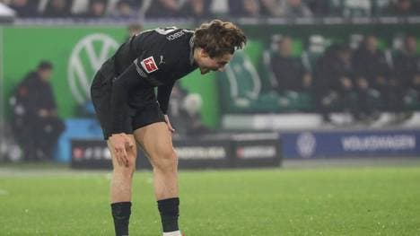 Gladbachs Rocco Reitz konnte seinen Ärger kaum mehr verbergen