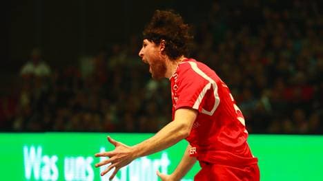 Johannes Sellin erzielte für Melsungen vier Tore