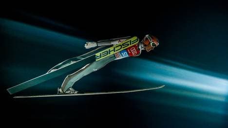 Severin Freund zeigte den weitesten Flug des deutschen Teams