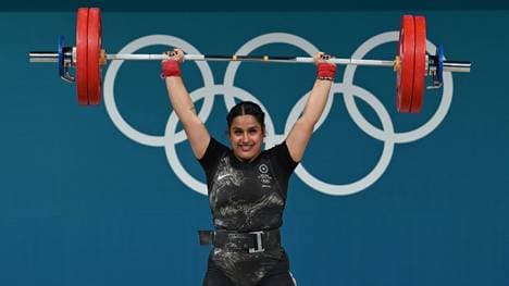 Yekta Jamali bei den Spielen in Paris