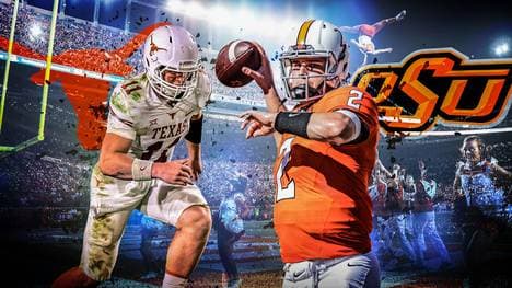 Die Texas Longhorns empfangen die Oklahoma State Cowboys. SPORT1 zeigt die Partie live